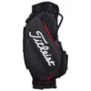 Titleist Jet Black Midsize Staff Golf Cart Bag 1 Titleist Jet Black Midsize Staff Golf Cart Bag -Golf Promotion Store 2020jetblackmidsizestaffcartbagblackred1
