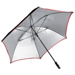 Titleist Jet Black Tour Double Canopy Golf Umbrella -Golf Promotion Store 2020tourdoublecanopumbrellablackblackred3