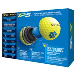 TaylorMade TP5 Golf Balls -Golf Promotion Store 2021tp5ballsyellow3