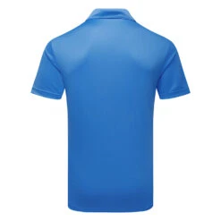 Adidas 2022 Drive Primegreen Golf Polo Shirt -Golf Promotion Store Adidas AW22 Drive Primegreen Polo Shirt HM5357 SHADI671 M Pulse Blue Back