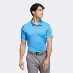 Adidas 2022 Drive Primegreen Golf Polo Shirt -Golf Promotion Store Adidas AW22 Drive Primegreen Polo Shirt HM5357 SHADI671 M Pulse Blue Model 1
