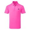 Adidas Performance Golf Polo Shirt -Golf Promotion Store Adidas Performance Golf Polo Shirt Lucid Fuchsia IB7490 Front