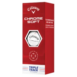 Callaway Chrome Soft Triple Track Golf Balls 9 Callaway Chrome Soft Triple Track Golf Balls -Golf Promotion Store Callaway 2022 Chrome Soft Triple Track Golf Balls White 4