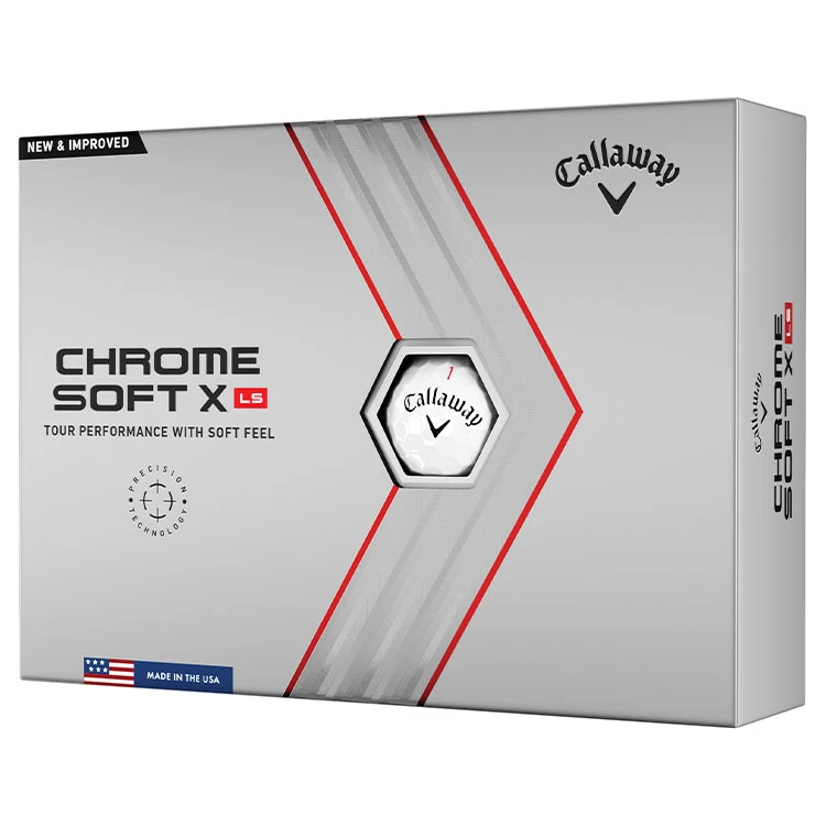 Callaway Chrome Soft X LS Golf Balls 3 Callaway Chrome Soft X LS Golf Balls