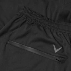 Callaway Stormlite Waterproof Golf Pants -Golf Promotion Store Callaway AW21 Stormlite Waterproof Trouser CGBFB0A7 002 Code WPCAL008 M 31 Leg Caviar Detail