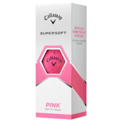 Callaway Supersoft Matte Golf Balls -Golf Promotion Store Callaway Supersoft Golf Balls Pink 4