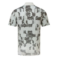 Callaway All Overall Print Golf Polo Shirt -Golf Promotion Store Callaway SS22 All Over Print Polo Shirt CGKSC045 037 Code SHCAL217 Quarry Back