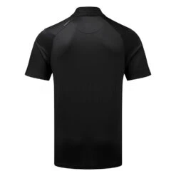 Callaway Swing Tech Solid Golf Polo Shirt -Golf Promotion Store Callaway Swing Tech Solid Polo Shirt CGKSA0D7 002 Code SHCAL163 Caviar back