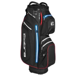 Cobra Ultradry Pro Waterproof Golf Cart Bag -Golf Promotion Store Cobra 2023 Ultradry Pro Golf Cart Bag Black Electric Blue 3