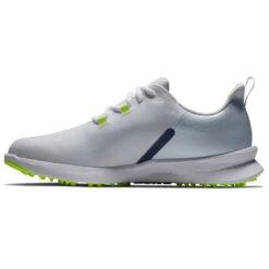 FootJoy Fuel Sport 55453 Golf Shoes -Golf Promotion Store FootJoy FJ Fuel Sport Shoes White Navy Green 4