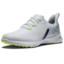 FootJoy Fuel Sport 55453 Golf Shoes -Golf Promotion Store FootJoy FJ Fuel Sport Shoes White Navy Green 5