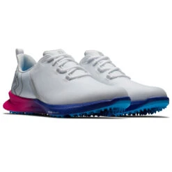 FootJoy Fuel Sport 55455 Golf Shoes -Golf Promotion Store FootJoy FJ Fuel Sport Shoes White Pink Blue 3
