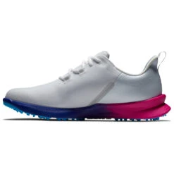 FootJoy Fuel Sport 55455 Golf Shoes -Golf Promotion Store FootJoy FJ Fuel Sport Shoes White Pink Blue 4
