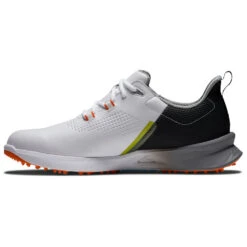 FootJoy Fuel 55443 Golf Shoes -Golf Promotion Store FootJoy Fuel Golf Shoes White Black Orange 3