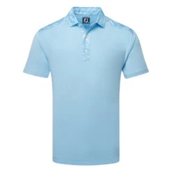 FootJoy Cloud Camo Trim Lisle Golf Polo Shirt