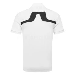 J.Lindeberg KV Golf Polo Shirt 7 J.Lindeberg KV Golf Polo Shirt -Golf Promotion Store J.Lindeberg KV Regular Fit Polo GMJT06620 0000 SHLIN130 White Black Back