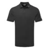 J.Lindeberg Tour Tech Golf Polo Shirt 2 J.Lindeberg Tour Tech Golf Polo Shirt -Golf Promotion Store J.Lindeberg SS22 Tour Tech Reg Fit Golf Polo GMJT06337 9999 Code SHLIN063 M Black White Front