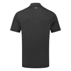 J.Lindeberg Tour Tech Golf Polo Shirt -Golf Promotion Store J.Lindeberg SS22 Tour Tech Reg Fit Golf Polo GMJT06337 9999 Code SHLIN063 M Black White back