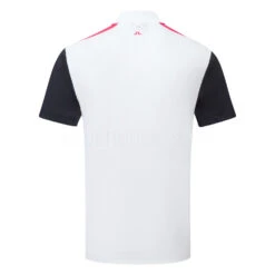 J.Lindeberg Andie Golf Polo Shirt 7 J.Lindeberg Andie Golf Polo Shirt -Golf Promotion Store J.Lindeberg SS23 Andi Regular Fit Polo GMJT09663 000 SHLIN204 White Back