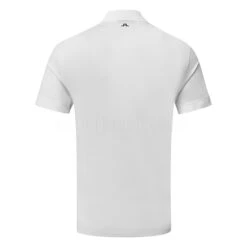 J.Lindeberg Diamond Golf Polo Shirt -Golf Promotion Store J.Lindeberg GMJT06475 0000 M Diamond Regular Fit Polo White Back