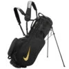 Nike Air Hybrid 2 Golf Stand Bag -Golf Promotion Store Nike Air Hybrid 2 Golf Stand Bag Black Black University Gold 1