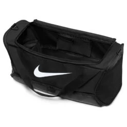 Nike Brasilia 9.5 Medium Golf Duffle Bag -Golf Promotion Store Nike Brasilia 9.5 Medium Duffle Bag Black White 2