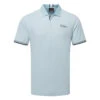 Oscar Jacobson Durham Tour Golf Polo Shirt -Golf Promotion Store Oscar Jacobson SS22 Durham Tour Polo Shirt OJTS0033 Code SHOSC184 M Cool Blue Navy Front