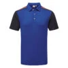 Ping Malvern Golf Polo Shirt 1 Ping Malvern Golf Polo Shirt -Golf Promotion Store Ping SS22 Malvern Polo Shirt P03525 BSNA Code SHPIN305 M Blue Surf Navy Front