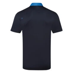 Ping Morten Golf Polo Shirt -Golf Promotion Store Ping SS23 Morten Polo Shirt P03575 DN90 SHPIN351 Danube Navy Multi Back