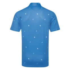 Ping Two Tone Golf Polo Shirt 7 Ping Two Tone Golf Polo Shirt -Golf Promotion Store Ping SS23 Two Tone Polo Shirt P03571 DEB SHPIN349 Danube Infinity Blue Multi Back