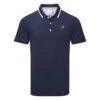 Puma AP Signature Tipped Golf Polo Shirt -Golf Promotion Store Puma SS22 AP Signature Tipped Polo Shirt 598154 10 Code SHPUM589 M Navy Blazer Front