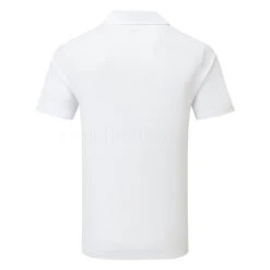 Puma Breakaway Golf Polo Shirt -Golf Promotion Store Puma SS22 Breakaway Polo Shirt 535048 05 Code SHPUM600 M Bright White Marina Back