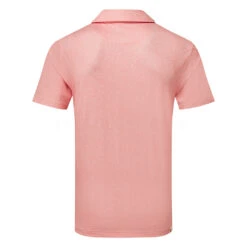 Puma Cloudspun Primary Golf Polo Shirt -Golf Promotion Store Puma SS23 Cloudspun Primary Polo Shirt 538993 05 SHPUM672 Flamingo Pink Back
