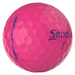 Srixon Ladies Soft Feel Golf Balls -Golf Promotion Store Srixon Ladies Soft Feel Brite Golf Ball Passion Pink 3