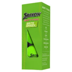 Srixon Soft Feel Brite Golf Balls -Golf Promotion Store Srixon Soft Feel Brite Golf Ball Green 4