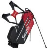 Srixon Weatherproof Golf Stand Bag -Golf Promotion Store Srixon Waterproof Stand Bag Black Red 1