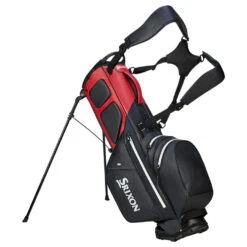 Srixon Weatherproof Golf Stand Bag -Golf Promotion Store Srixon Waterproof Stand Bag Black Red 3