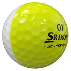 Srixon Z Star Divide Golf Balls -Golf Promotion Store Srixon Z Star Divide Golf Balls White Yellow 3