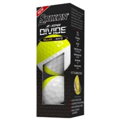 Srixon Z Star Divide Golf Balls -Golf Promotion Store Srixon Z Star Divide Golf Balls White Yellow 4