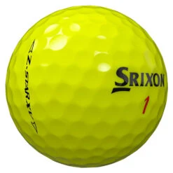 Srixon Z Star XV Golf Balls -Golf Promotion Store Srixon Z Star XV Golf Balls Yellow 3