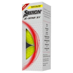 Srixon Z Star XV Golf Balls -Golf Promotion Store Srixon Z Star XV Golf Balls Yellow 4