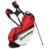 TaylorMade Tour Staff Golf Stand Bag -Golf Promotion Store TaylorMade 2023 Tour Stand Bag Red White Black 1