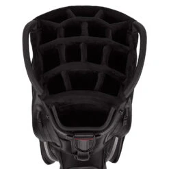 Titleist Jet Black Premium StaDry Golf Cart Bag -Golf Promotion Store Titleist 2022 Tour Series Premium StaDry Cart Bag Black White 4