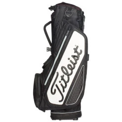 Titleist Tour Series Premium StaDry Golf Stand Bag -Golf Promotion Store Titleist 2022 Tour Series Premium Stand StaDry Bag Black White5