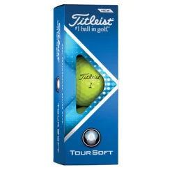 Titleist Tour Soft Golf Balls 9 Titleist Tour Soft Golf Balls -Golf Promotion Store Titleist 2022 Tour Soft Golf Balls Yellow 4