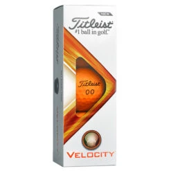 Titleist Velocity Matte Golf Balls -Golf Promotion Store Titleist 2022 Velocity Golf Balls Orange 4