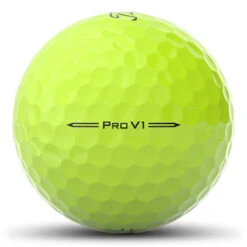 Titleist Pro V1 Golf Balls -Golf Promotion Store Titleist 2023 Pro V1 Golf Balls Yellow 3