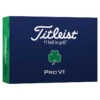 Titleist Pro V1 Shamrock Golf Balls -Golf Promotion Store Titleist 2023 Pro V1 Shamrock Golf Balls White 1