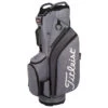 Titleist Cart 14 Lightweight Golf Cart Bag -Golf Promotion Store Titleist Cart 14 Lightweight Golf Cart Bag Charcoal Graphite Black 1