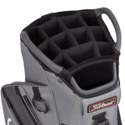 Titleist Cart 14 Lightweight Golf Cart Bag -Golf Promotion Store Titleist Cart 14 Lightweight Golf Cart Bag Charcoal Graphite Black 4
